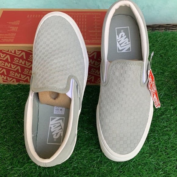 UNISEX VANS CLASSIC SLIP ON Embossmnichk Mrggrytrwht - Picture 7 of 14